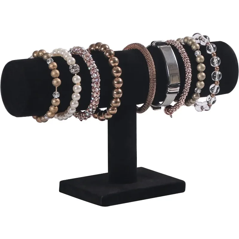 Watches Jewelry Holder - สายรัดผมประดับจิวเวอรี่ชั้นวางสร้อยข้อมือที่จับชั้นวางสร้อยข้อมือรูปตัวทีบาร์
