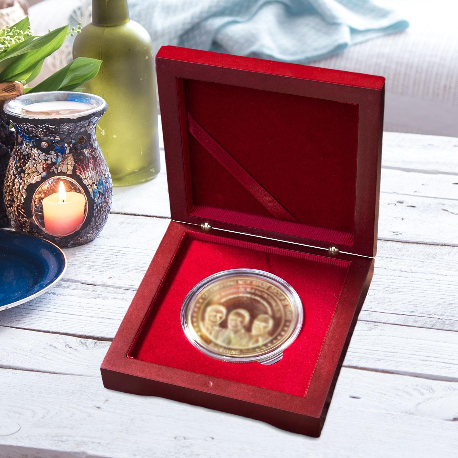 Collectors Coins Jewelry & Watches Of Smithtown Reviews - เหรียญการนําเสนอกล่องเหรียญไม้กล่องเก็บเหรียญเหรียญสําหรับนักสะสมเครื่องประดับของขวัญสะสมจอแสดงผล