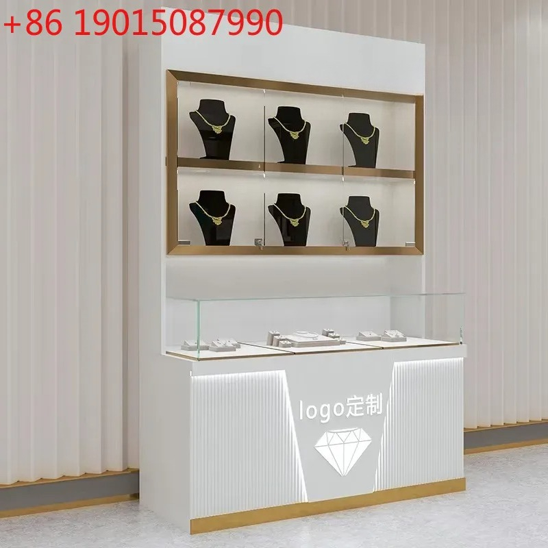 Jewelry And Watches Exhibition - แท่นโชว์กระจกสำหรับแสดงเครื่องประดับ เช่น นาฬิกาทอง หยก และอัญมณีต่างๆ สำหรับงานแสดงสินค้า