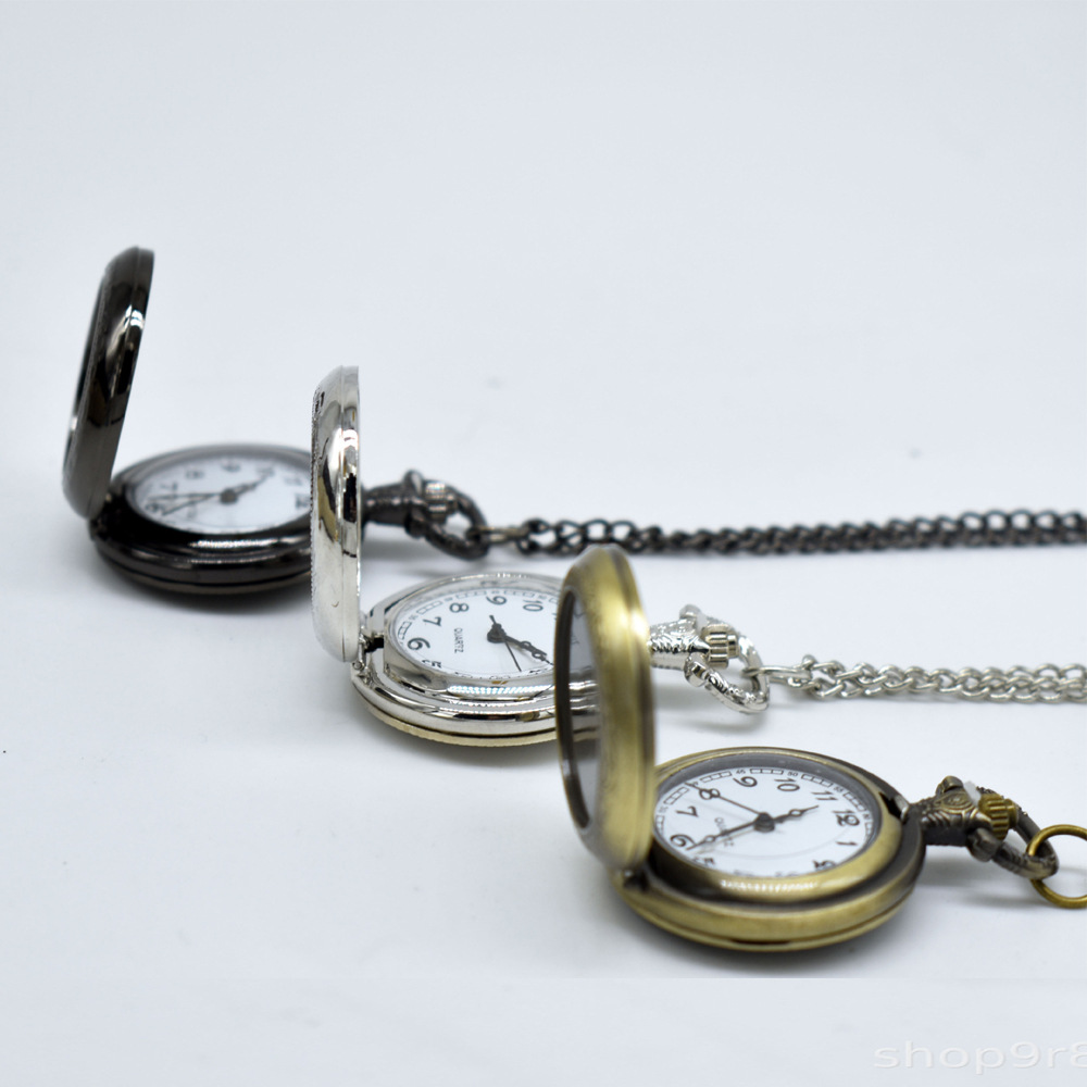 สร้อยคอจี้นาฬิกาพกโลหะวินเทจแบ - Jewelry Watches Women บทวิจารณ์และราคา