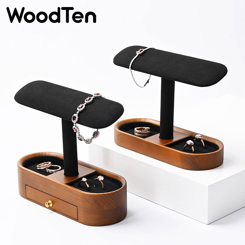 แท่นวางนาฬิกา WoodTen พร้อมลิ้ - Watches Jewelry Holder บทวิจารณ์และราคา
