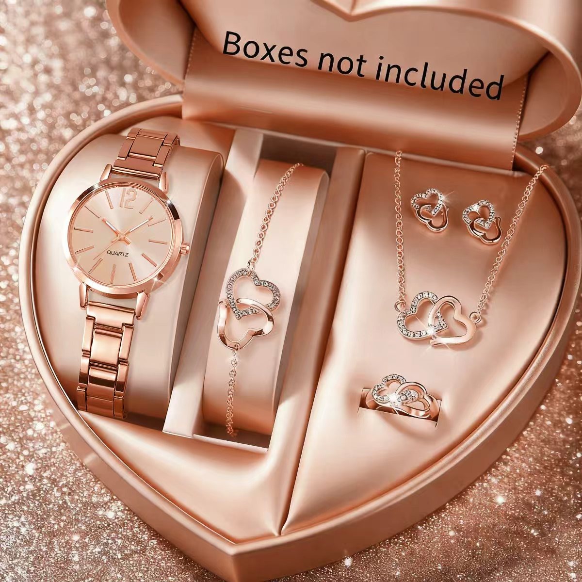 6 ชิ้นแฟชั่นผู้หญิงนาฬิกาควอทซ - Jewelry Watches Women บทวิจารณ์และราคา
