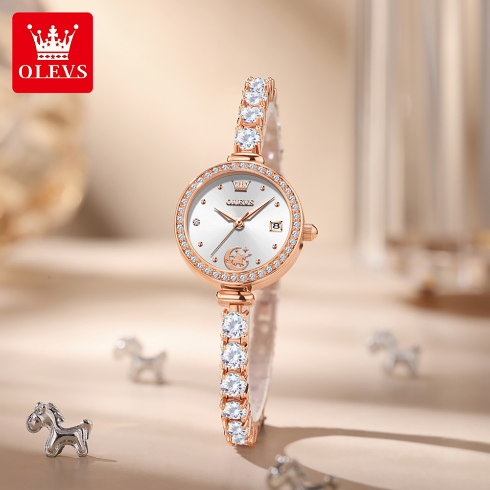 นาฬิกา OLEVS 2998 ของแท้จากแบร - Jewelry Watches Women บทวิจารณ์และราคา