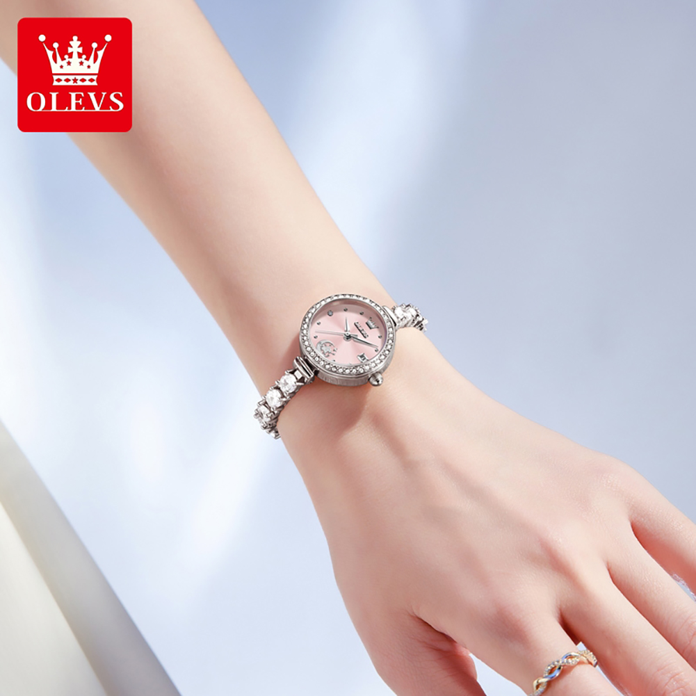 นาฬิกา OLEVS 2998 ของแท้จากแบร - Jewelry Watches Women บทวิจารณ์และราคา