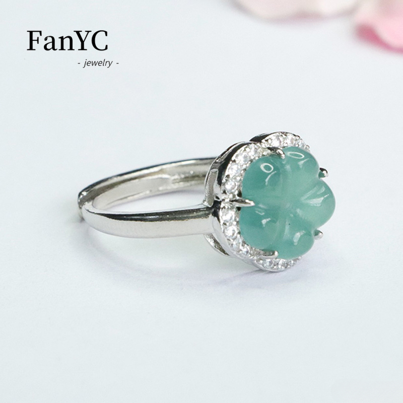 ธรรมชาติ A-สินค้า Jadeite ดอกไ - Luxury Gifts Jewelry & Watches Namfleg Mostar บทวิจารณ์และราคา