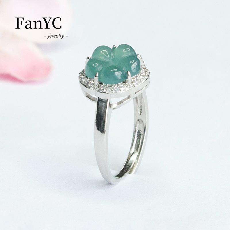 ธรรมชาติ A-สินค้า Jadeite ดอกไ - Luxury Gifts Jewelry & Watches Namfleg Mostar บทวิจารณ์และราคา