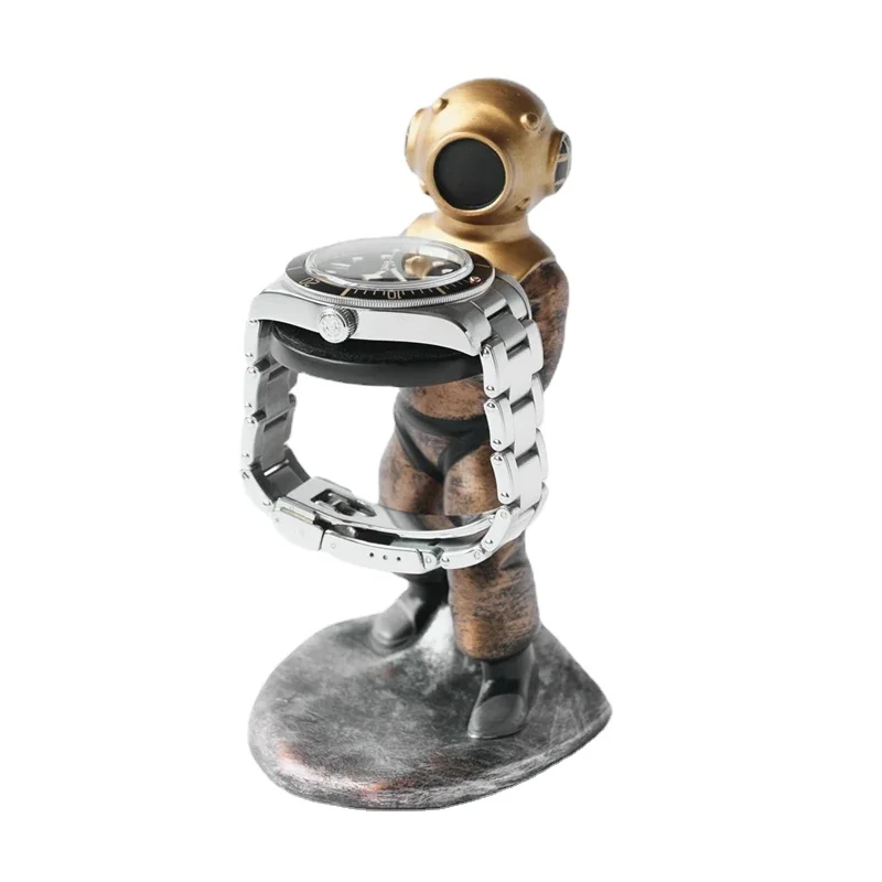 นาฬิกานักดำน้ำยืนถาดโชว์เครื่อ - Watches Jewelry Holder บทวิจารณ์และราคา