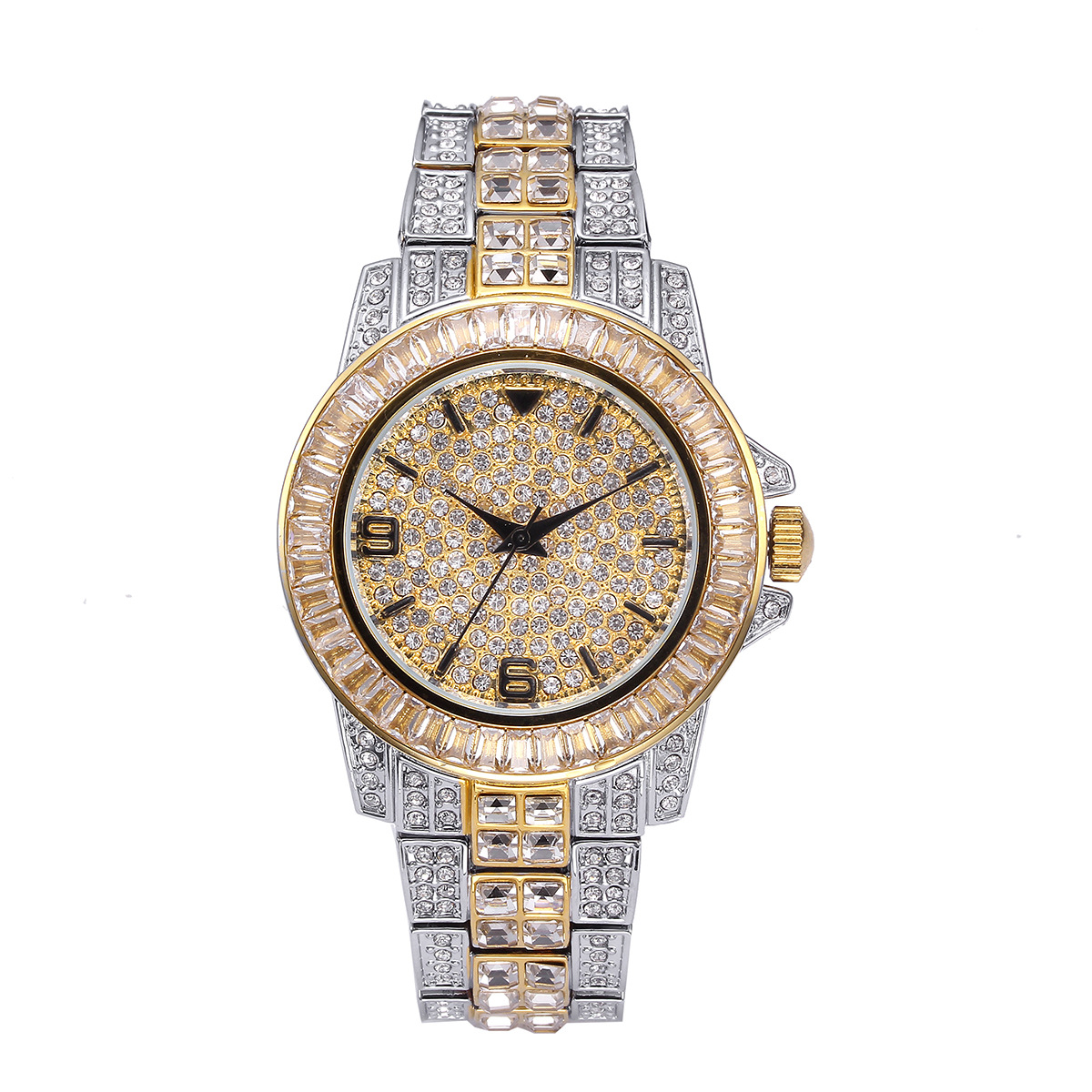 นาฬิกาควอตซ์หรูหราประดับเพชรเต - Jewelry Watches Women บทวิจารณ์และราคา