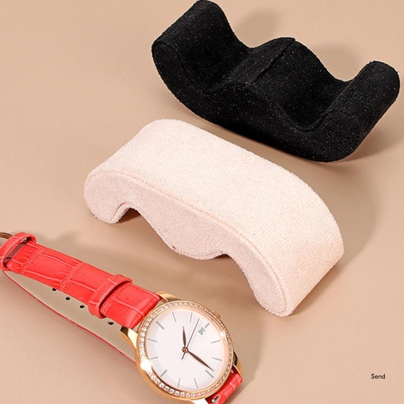หนังกวางเบาะหมอนนาฬิกาเครื่องป - Jewelry And Watches Exhibition บทวิจารณ์และราคา