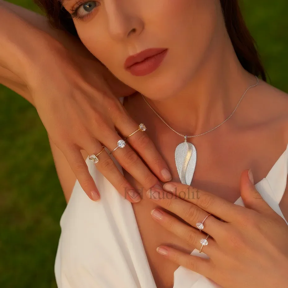 แหวนหมั้นและแต่งงานสำหรับผู้หญ - Luxury Gifts Jewelry & Watches Namfleg Mostar บทวิจารณ์และราคา
