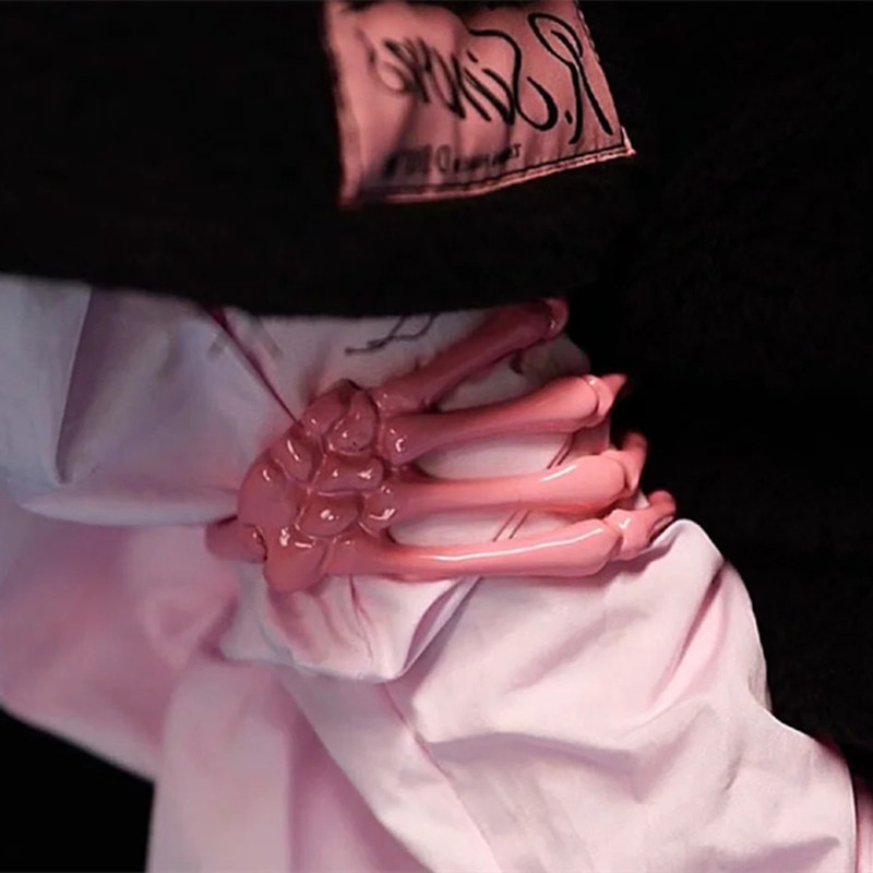 ใหม่ Punk Dark Skull Ghost Cla - Gothic Skull Ring บทวิจารณ์และราคา