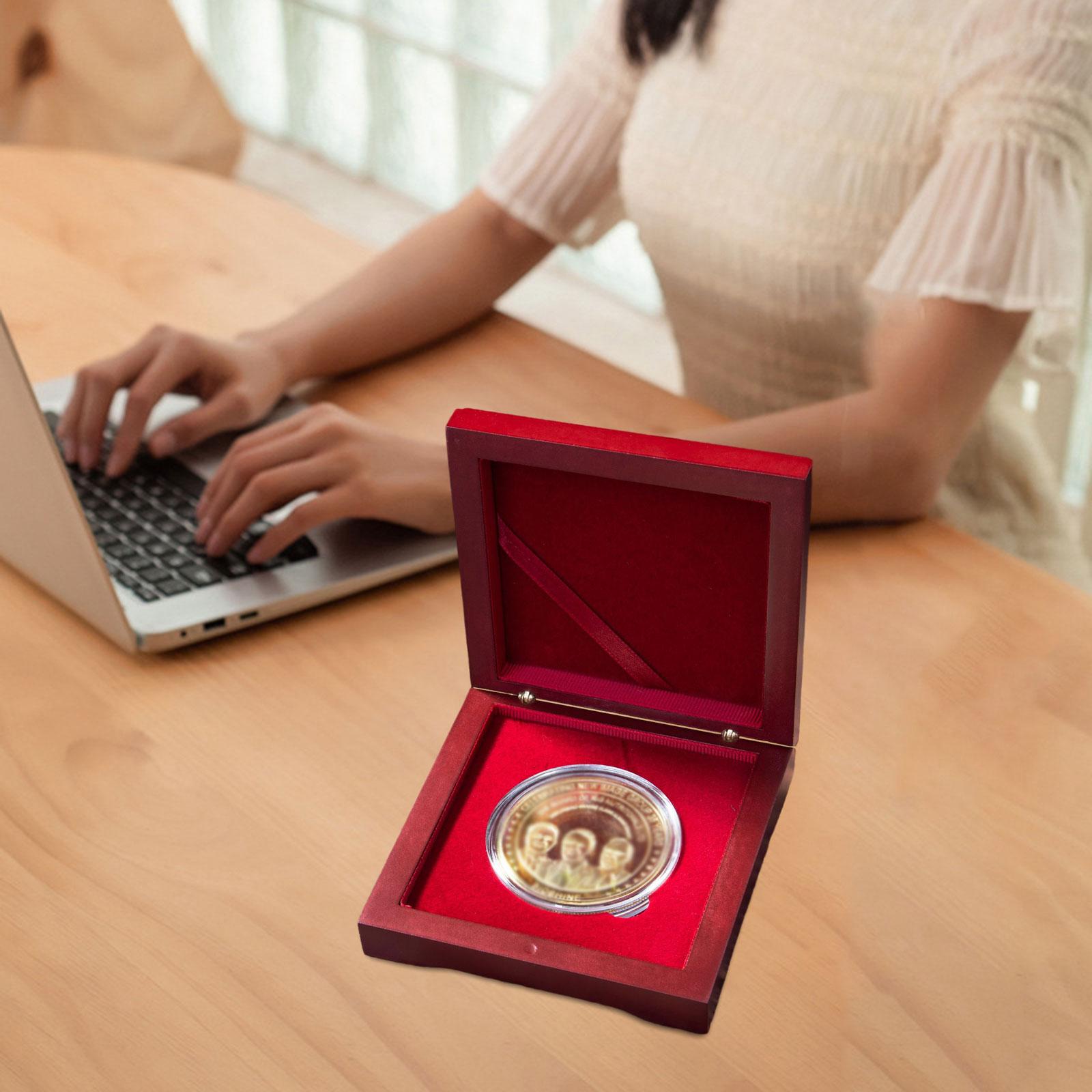 เหรียญการนําเสนอกล่องเหรียญไม้ - Collectors Coins Jewelry & Watches Of Smithtown Reviews บทวิจารณ์และราคา