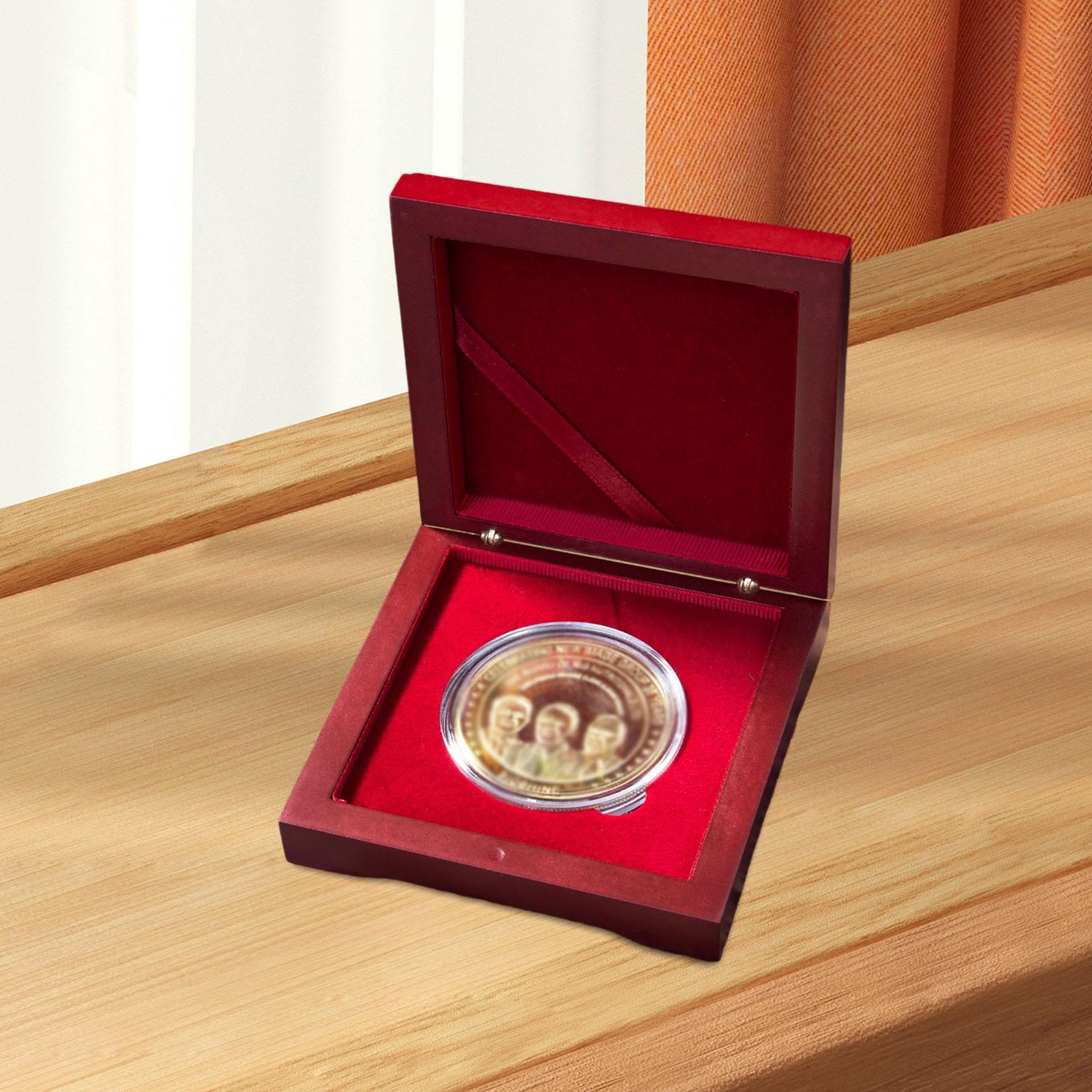 เหรียญการนําเสนอกล่องเหรียญไม้ - Collectors Coins Jewelry & Watches Of Smithtown Reviews บทวิจารณ์และราคา