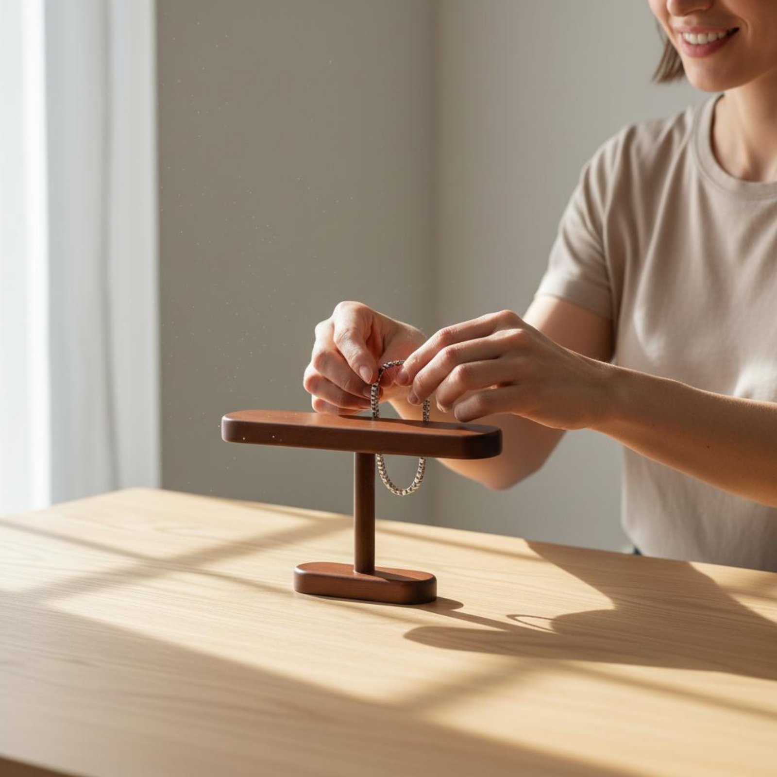 ที่วางนาฬิกาไม้ ที่วางนาฬิกาแล - Watches Jewelry Holder บทวิจารณ์และราคา