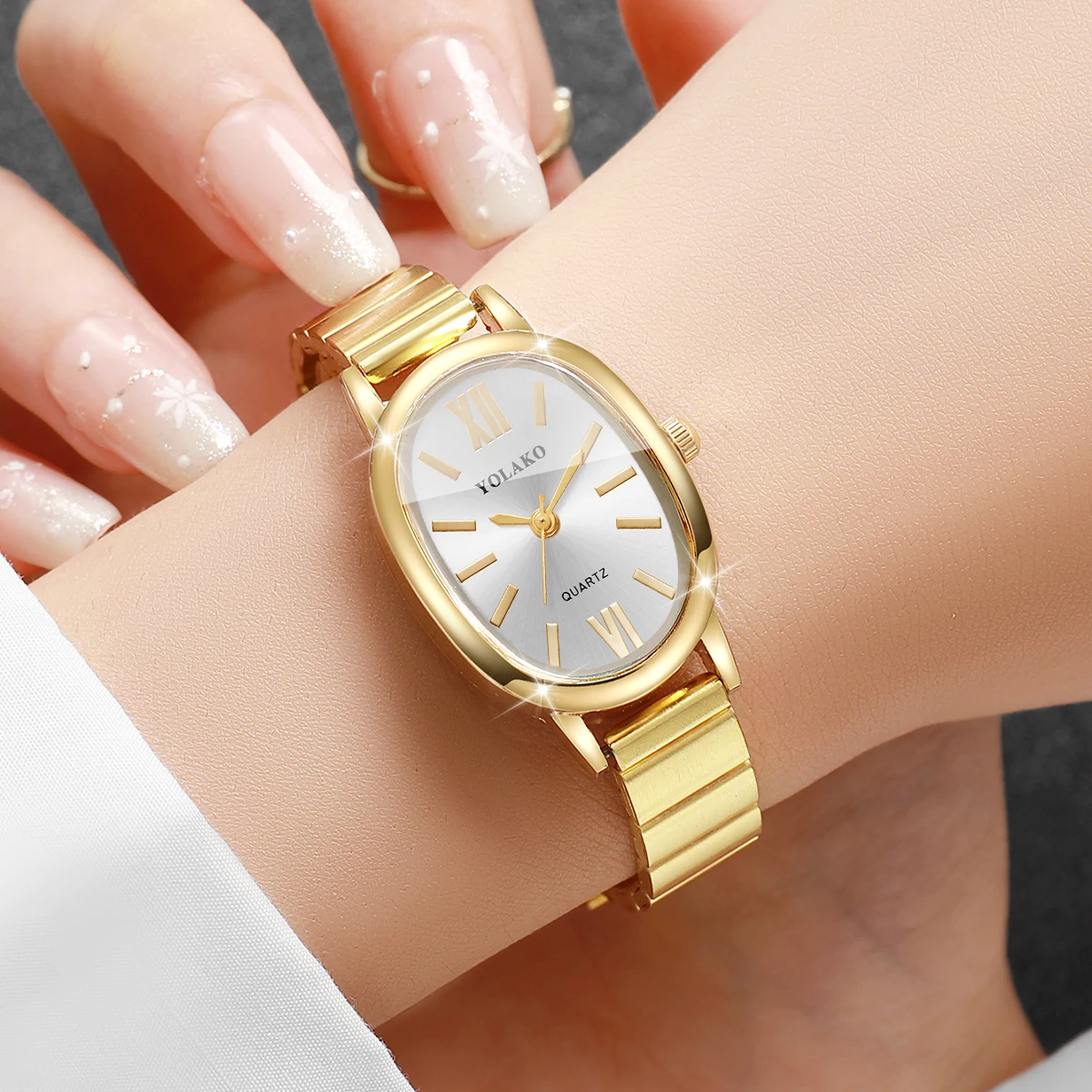 แฟชั่นหน้าปัดไม่สม่ำเสมอผู้หญิ - Jewelry Watches Women บทวิจารณ์และราคา