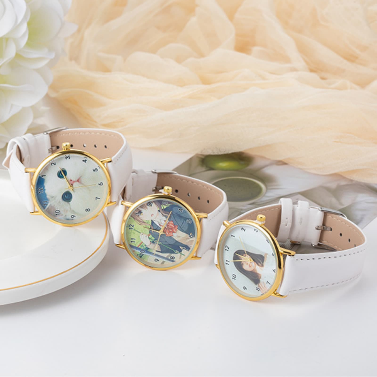 นาฬิกาผู้หญิงแบบกำหนดเองได้ พร - Jewelry Watches Women บทวิจารณ์และราคา