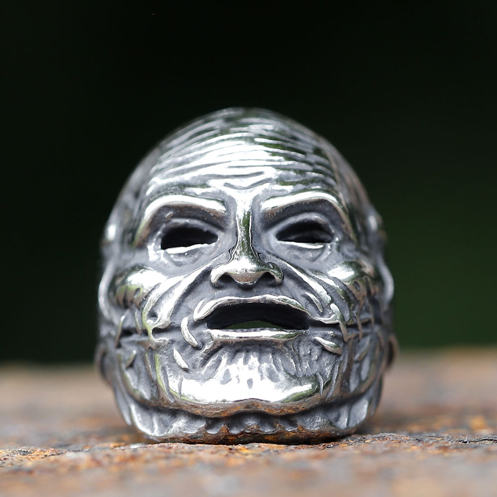 2023ชายดอกไม้Skull MaskแหวนGot - Gothic Skull Ring บทวิจารณ์และราคา