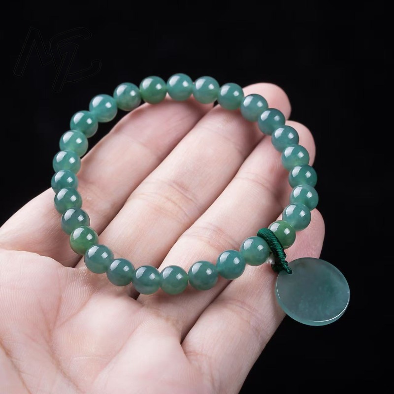 หยกธรรมชาติสีน้ำเงิน ลูกปัดไม่ - Luxury Gifts Jewelry & Watches Namfleg Mostar บทวิจารณ์และราคา