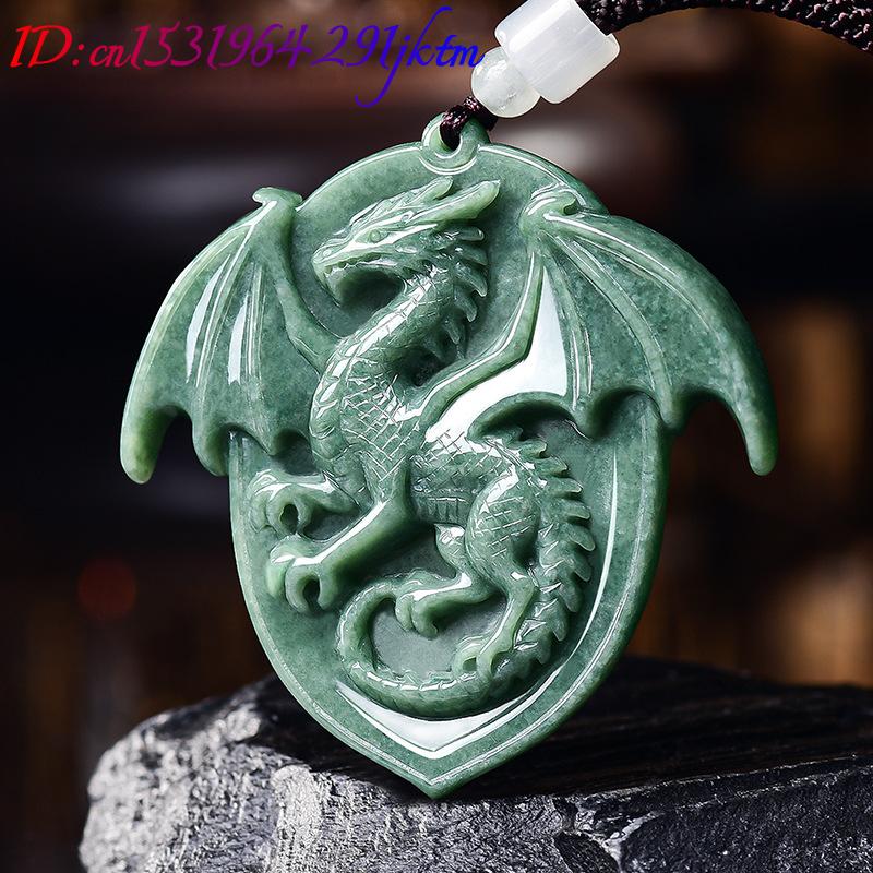 หยกพม่าธรรมชาติ จี้รูปมังกร สร - Luxury Gifts Jewelry & Watches Namfleg Mostar บทวิจารณ์และราคา