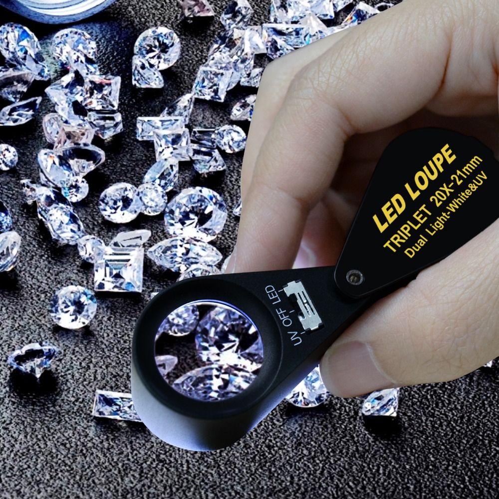 20x เครื่องประดับ Loupe 21 มม. - Collectors Coins Jewelry & Watches Of Smithtown Reviews บทวิจารณ์และราคา