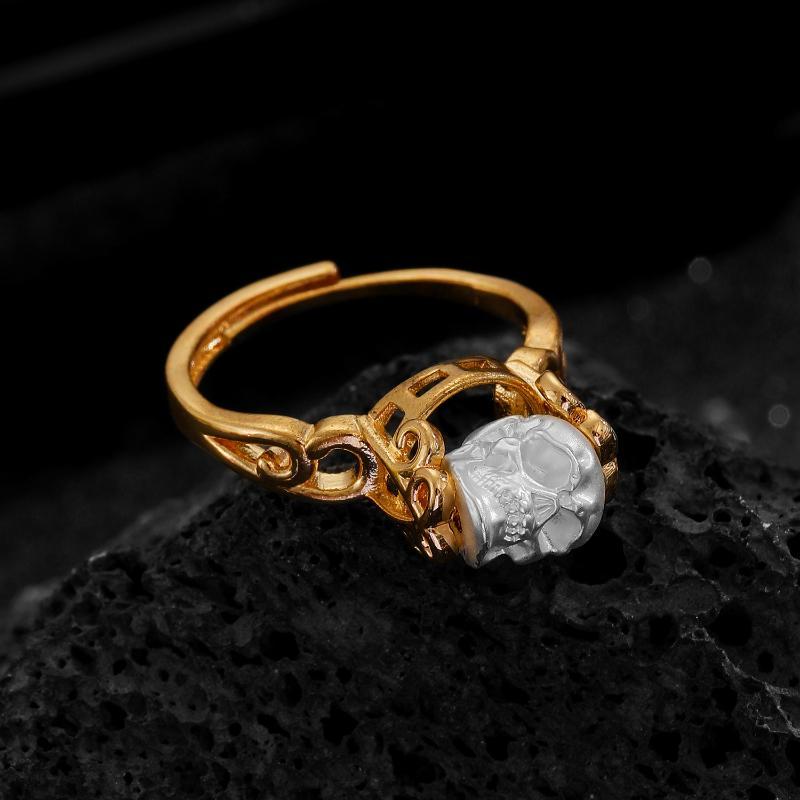 แหวนรูปหัวกะโหลกสไตล์โกธิคดาร์ - Gothic Skull Ring บทวิจารณ์และราคา