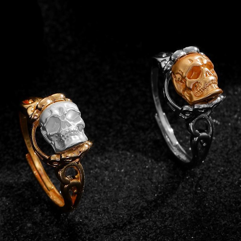 แหวนรูปหัวกะโหลกสไตล์โกธิคดาร์ - Gothic Skull Ring บทวิจารณ์และราคา