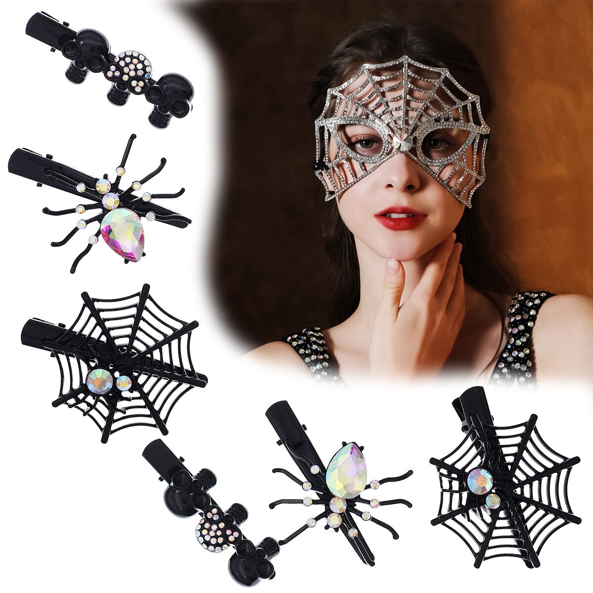 Gothic Punk Black Spider สัตว์ - Gothic Skull Ring บทวิจารณ์และราคา